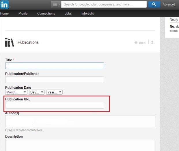 linkedin link - Pinch Of Social